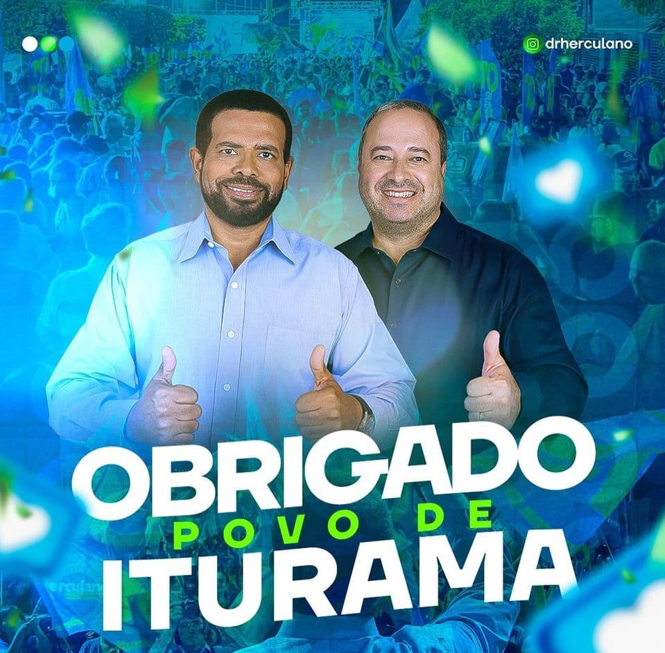 Dr. Herculano se consagra prefeito nas urnas com 50,29% dos votos em Iturama