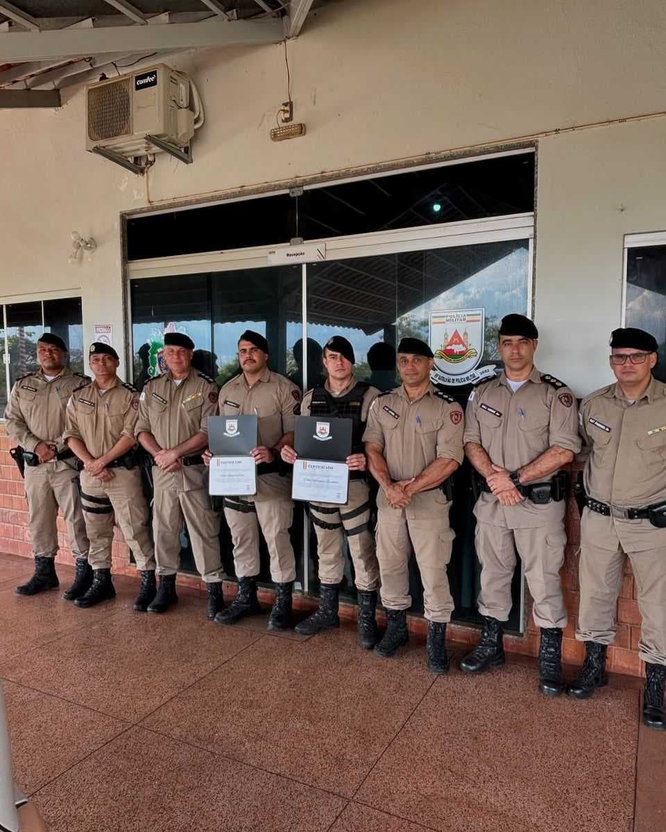 Militares foram homenageados pelo Destaques do Mês de Outubro e 3º Trimestre/2024 da 5ª RPM