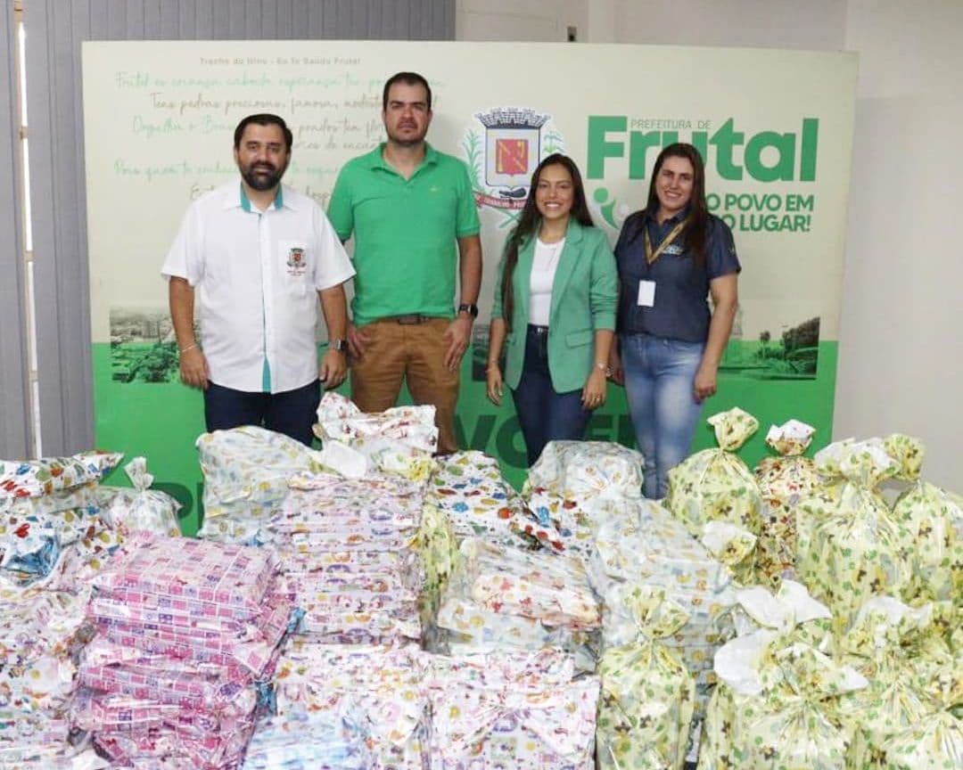 Cervejaria Cidade Imperial alegra crianças frutalenses com doação de brinquedos neste Natal