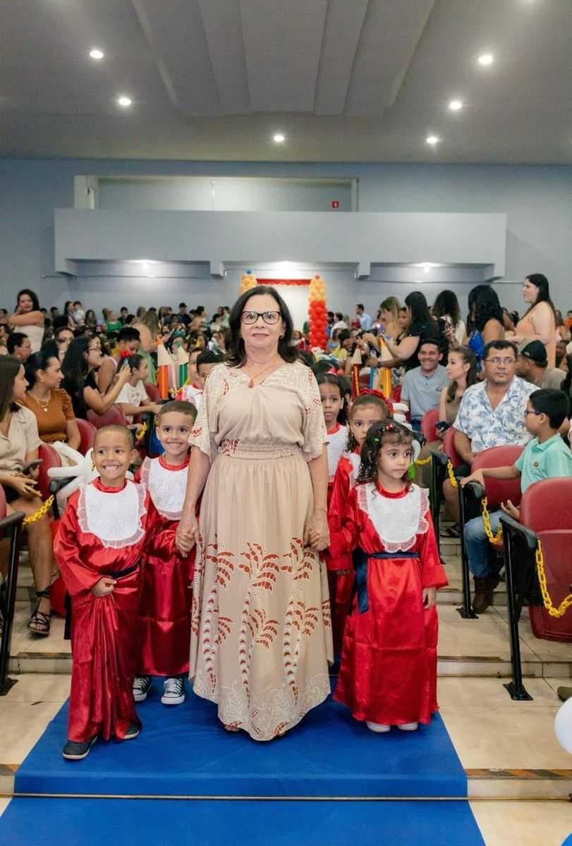 Formatura dos alunos da Educação Infantil de Itapagipe
