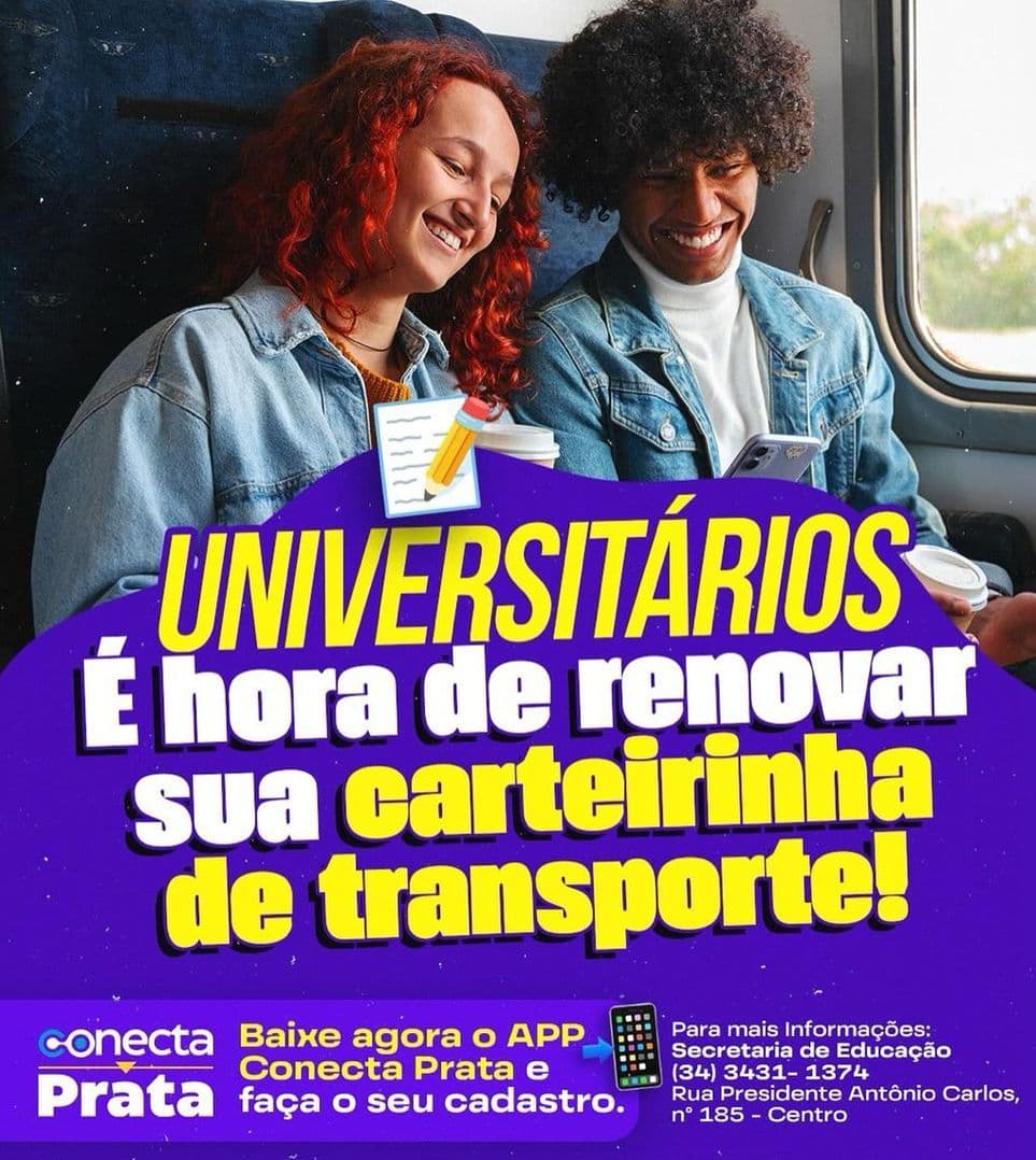 Universitários precisam renovar sua carteirinha de transporte gratuito