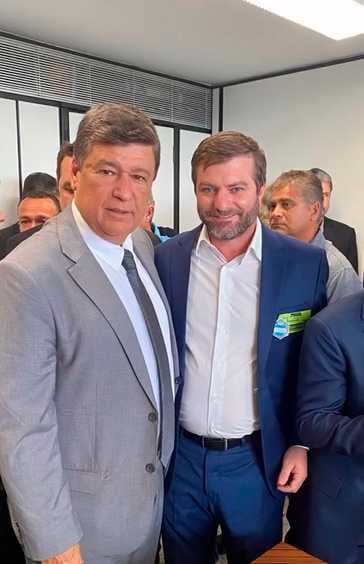Lideranças de Fronteira estiveram com senador Carlos Viana em Brasília