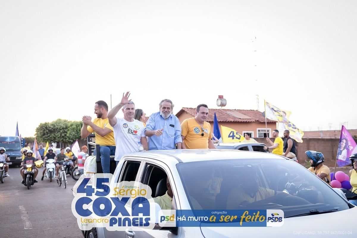 Sérgio Coxa foi reeleito com quase 2.500 votos de frente em Fronteira