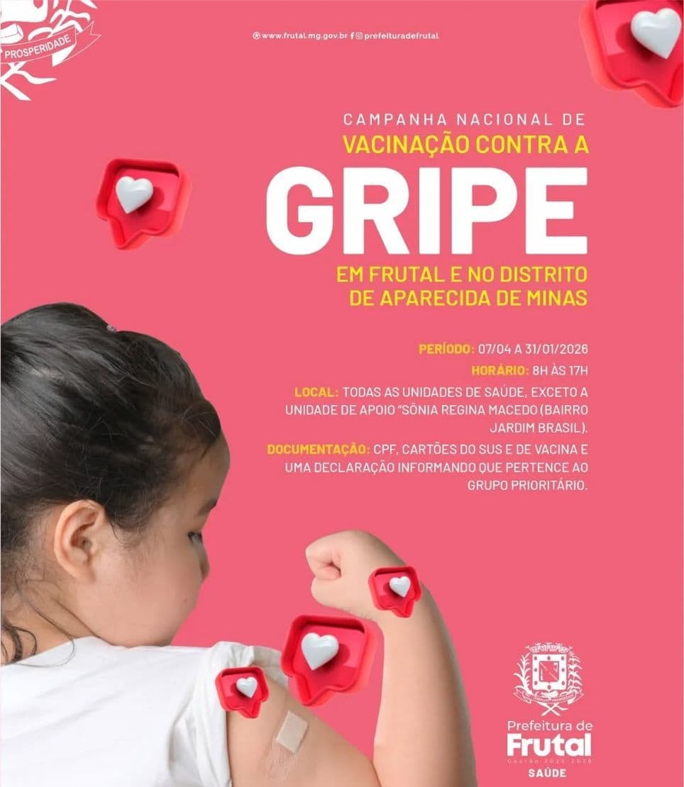 Campanha Nacional de Vacinação contra a Gripe começa nesta segunda-feira em todo o país
