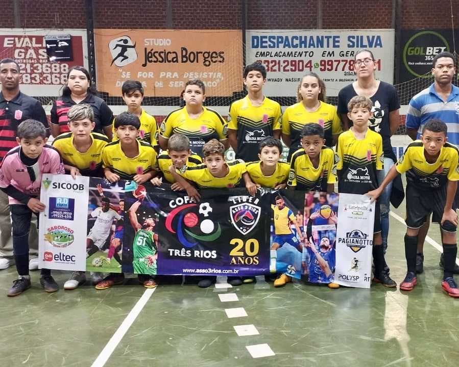 Conceição das Alagoas vence Guaíra-SP na Copa 3 Rios de Futsal Infantil