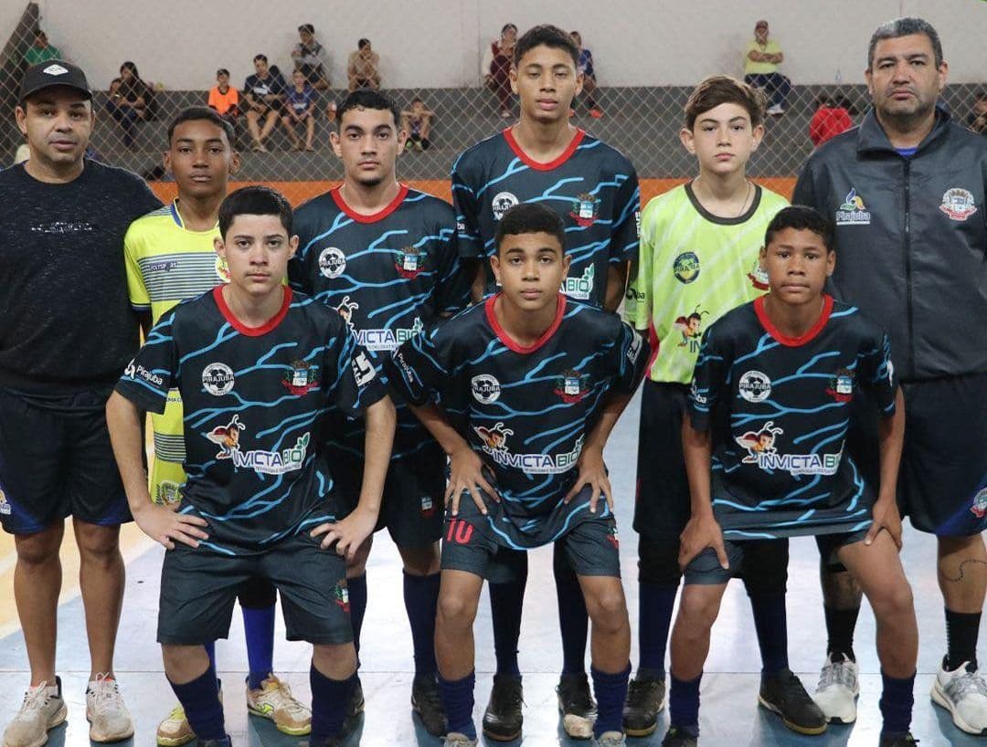 Equipes de futsal de Pirajuba brilham em amistosos contra Conceição das Alagoas