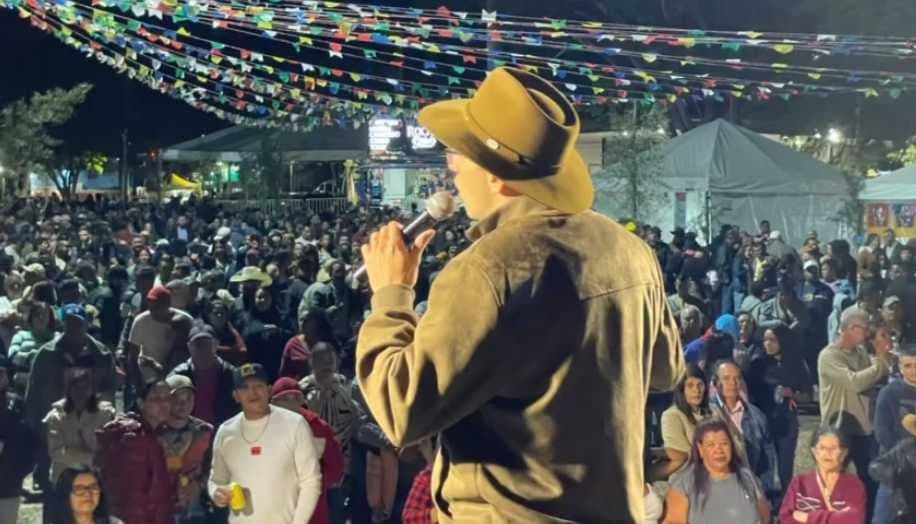 Juninão do Povo agita Prata com forró, alegria e participação especial do prefeito