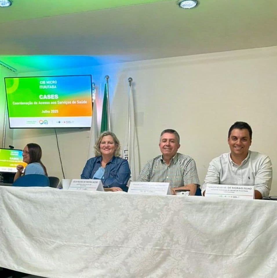 Campina Verde participa de reuniões regionais para fortalecer a saúde pública
