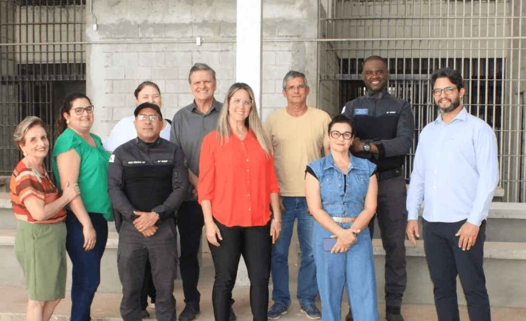 📍 Frutal: Secretaria de Saúde visita novas instalações do Presídio que será inaugurado em 2025