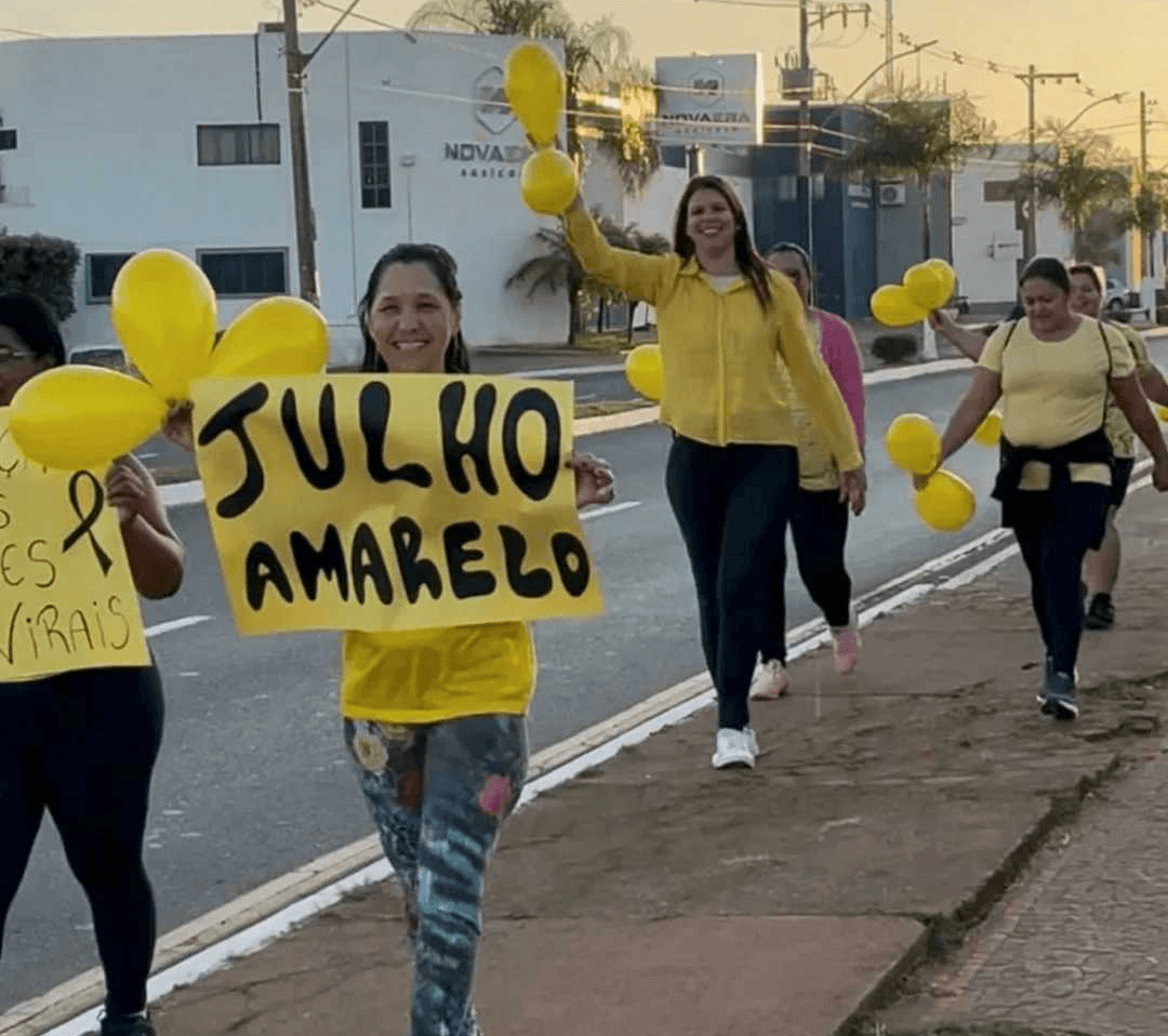 Julho Amarelo: População recebe orientações sobre prevenção das Hepatites Virais