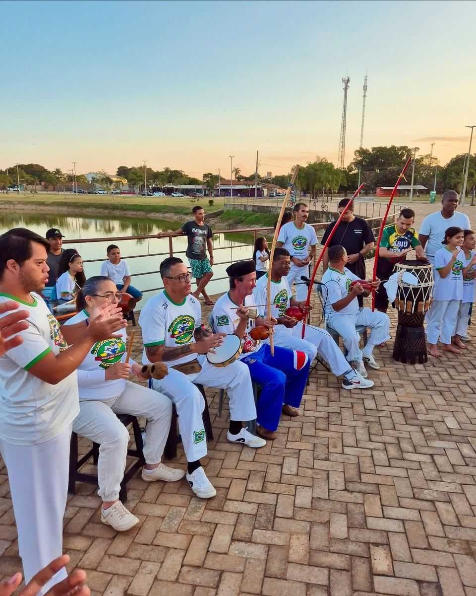 “Vamos Viver Capoeira” movimenta o Lagoa Park em Conceição das Alagoas