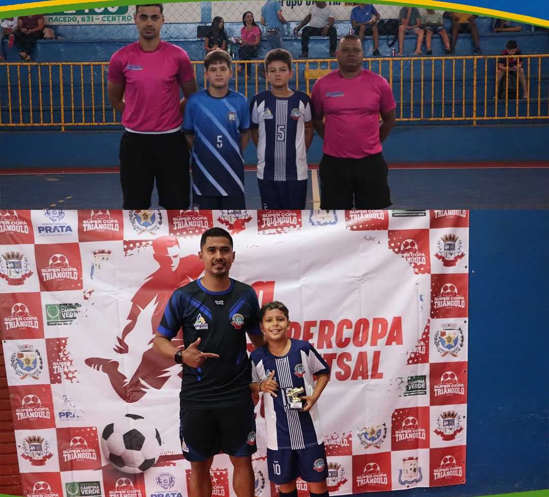 Pirajuba brilha na 4ª Super Copa Futsal Infantil e conquista grandes vitórias