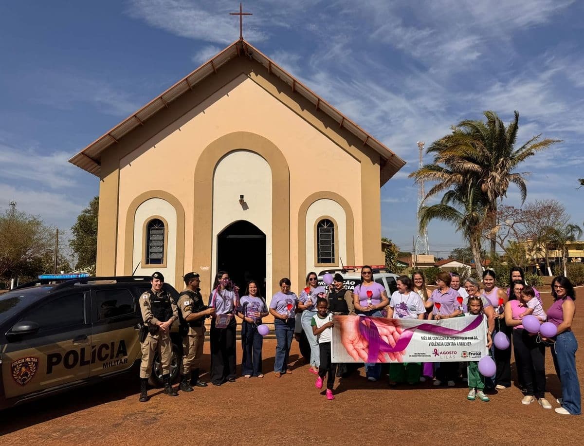 Prefeitura de Frutal e instituições se unem no Agosto Lilás pelo combate à violência contra a mulher