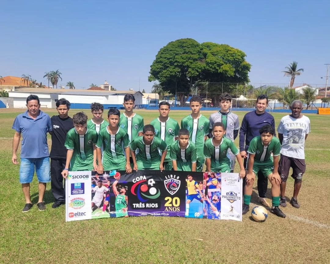 🏆 Sub-14 de Itapagipe avança para a semifinal da 19ª Copa Três Rios de Futebol Estudantil/Infantil