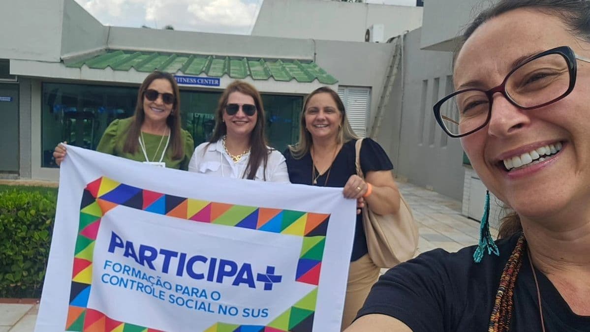 Conselho Municipal de Saúde de Planura participa de curso de formação para o controle social no SUS