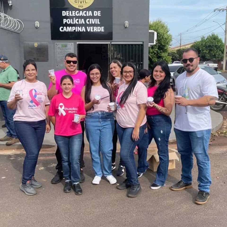 ESF Irom Caetano realiza ação integrada do Outubro Rosa e Dia das Crianças em Campina Verde