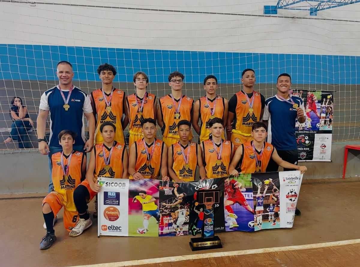CONCEIÇÃO DAS ALAGOAS É CAMPEÃ DA COPA 3 RIOS DE BASQUETE!