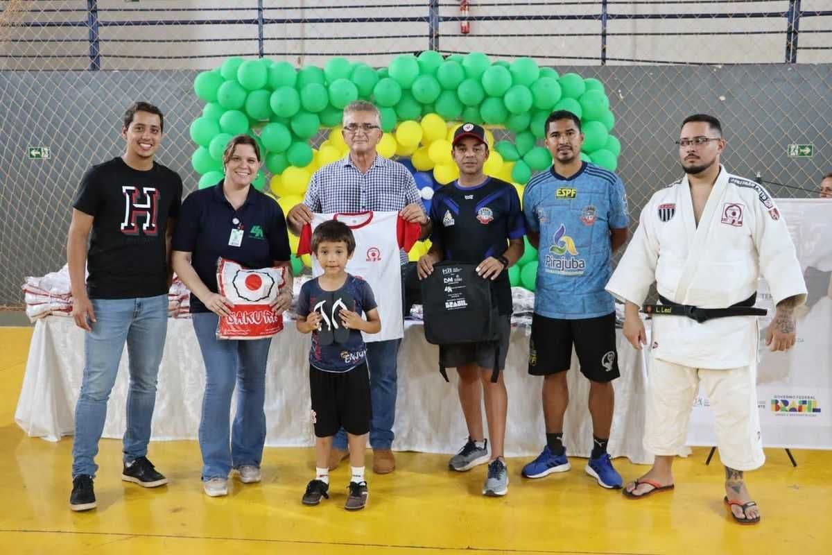 Pirajuba realiza festa de lançamento do projeto “Judô em Ação Brasil”