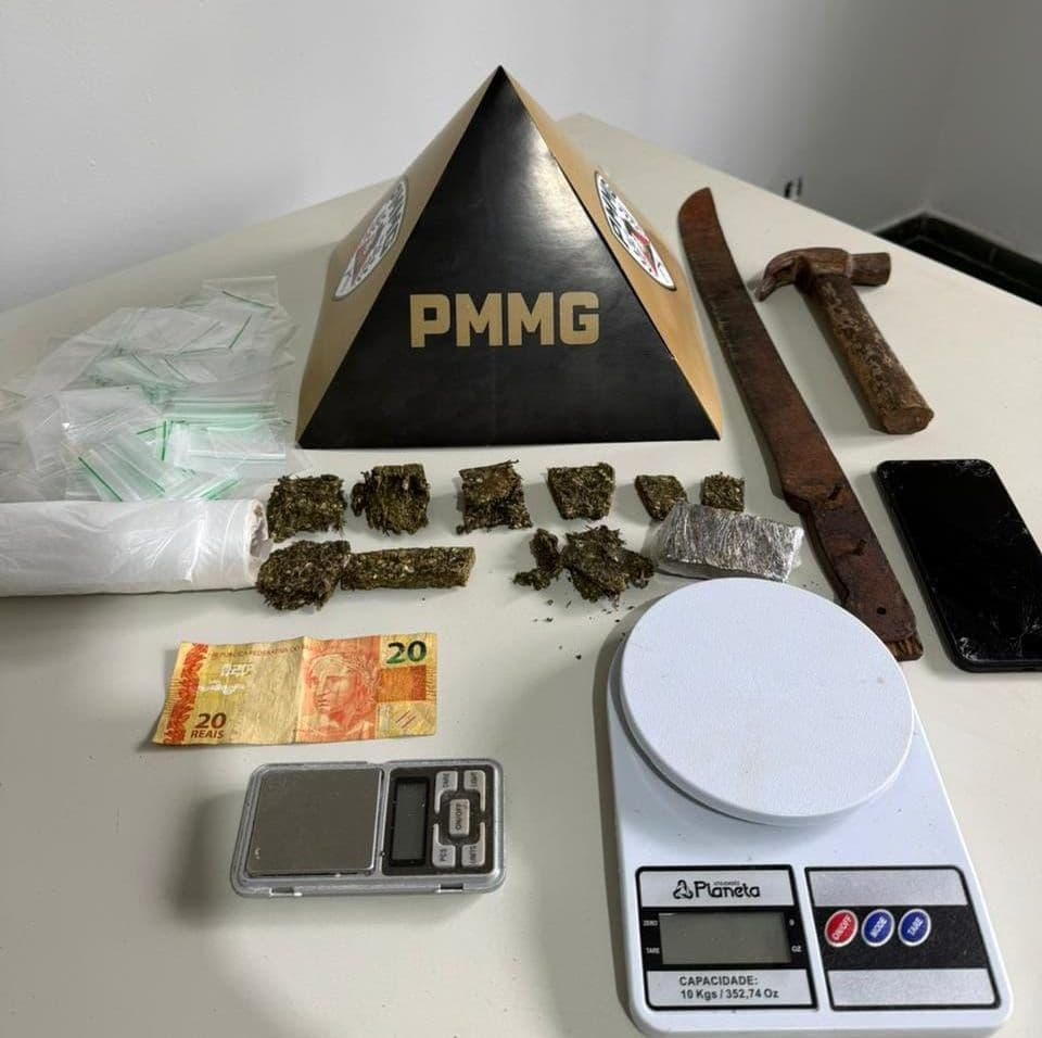 PM fez apreensão por tráfico ilícito de drogas no Primavera 3