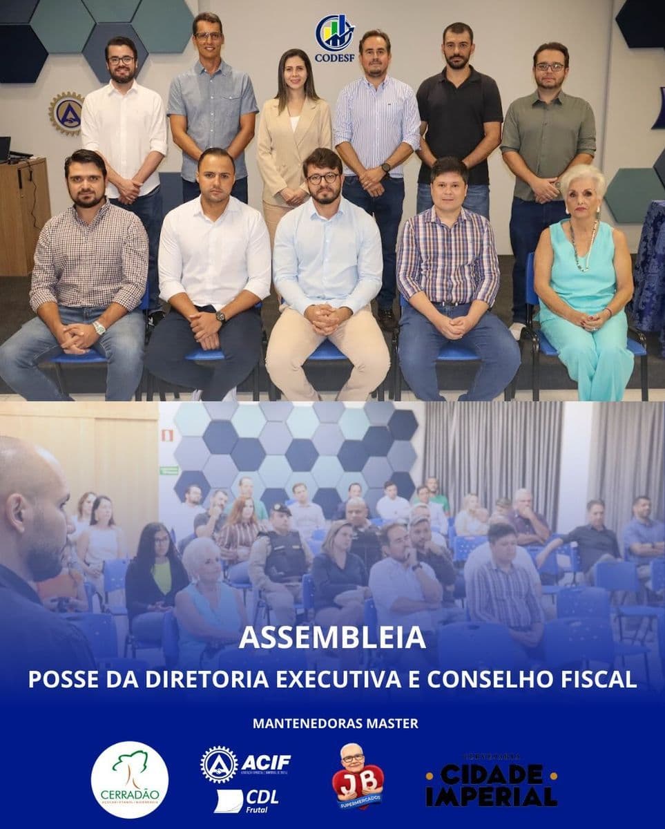 CODESF empossa nova Diretoria Executiva e Conselho Fiscal para o triênio 2026-2028