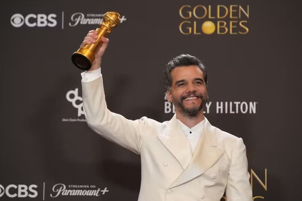 Wagner Moura vence Globo de Ouro de Melhor Ator