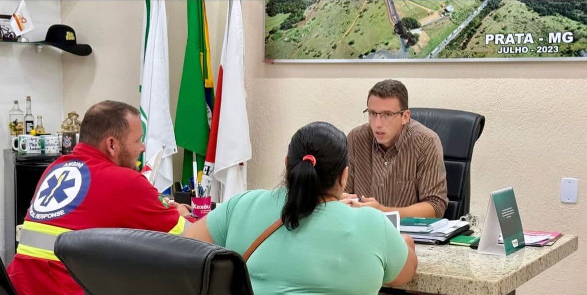Café com o Prefeito reforça diálogo direto entre população e Governo Municipal do Prata