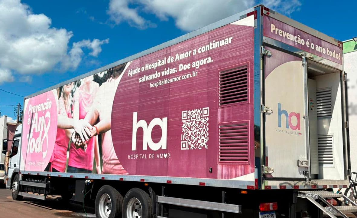 Hospital de Amor realizará exames de mamografia em Pirajuba