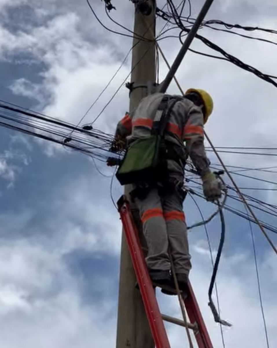 Manutenção da iluminação pública avança em diversos bairros do Prata