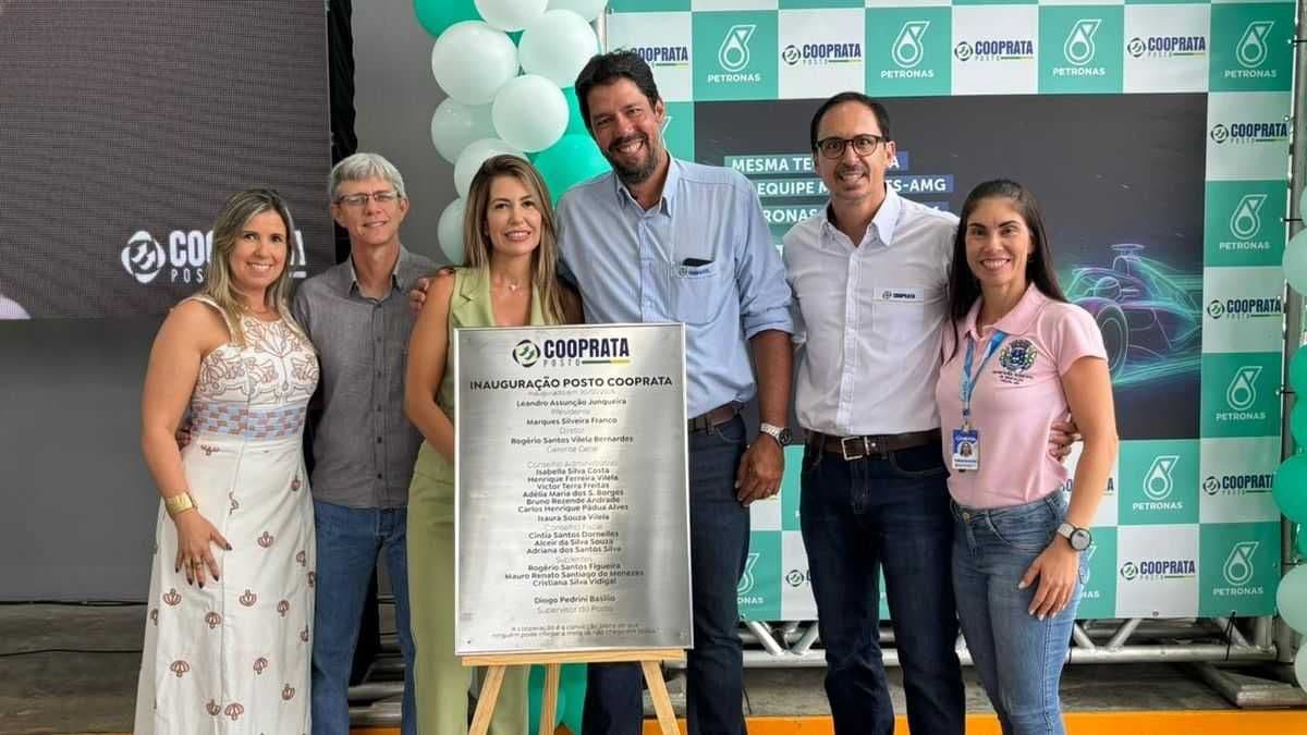 Posto Cooprata foi inaugurado reforçando a força dos produtores e o compromisso com o desenvolvimento do Prata