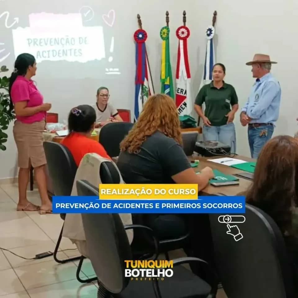Curso de prevenção de acidentes e primeiros socorros reforça capacitação em Planura