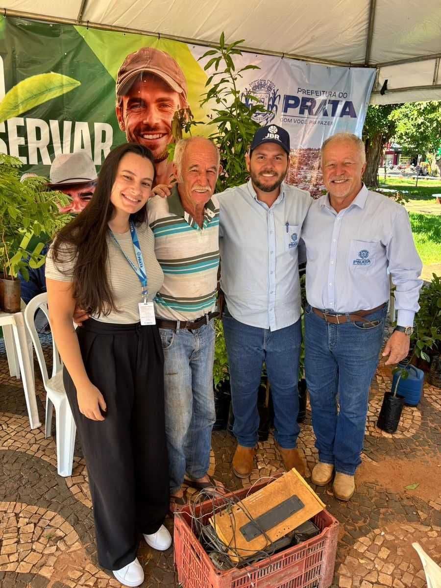 Grande participação marca encerramento da Semana de Coleta Sustentável em Prata