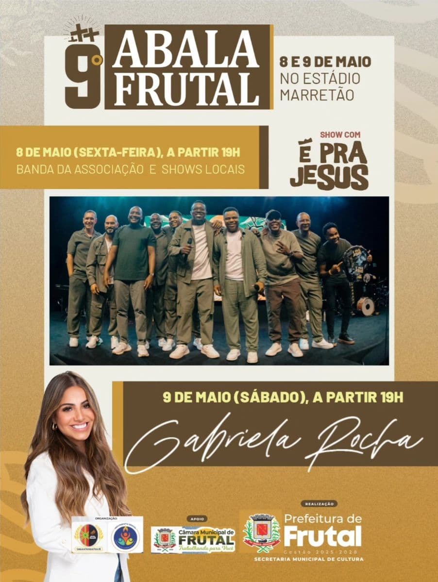 Contagem regressiva para o 9º Abala Frutal!