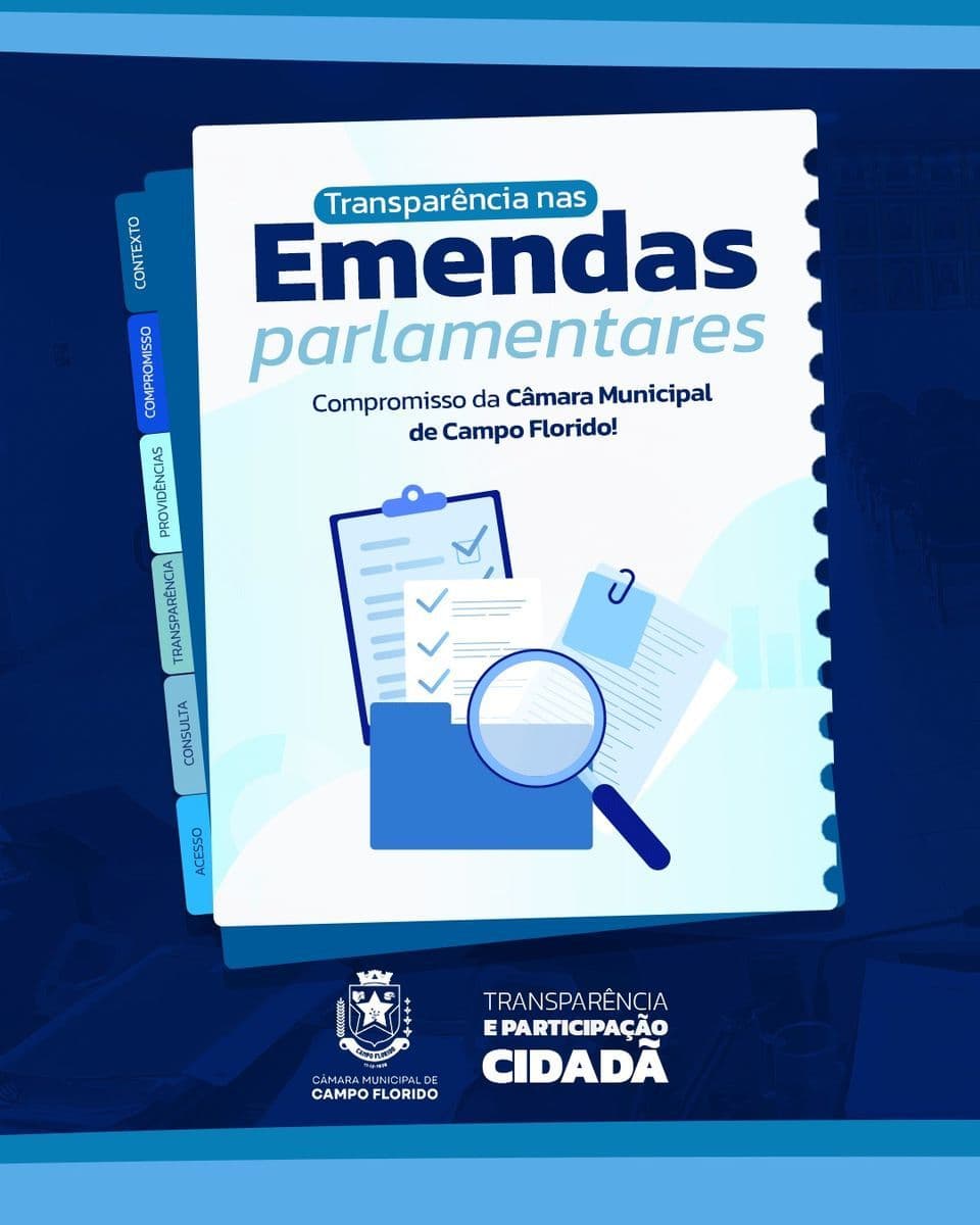 Transparência nas emendas parlamentares fortalece controle e confiança da população